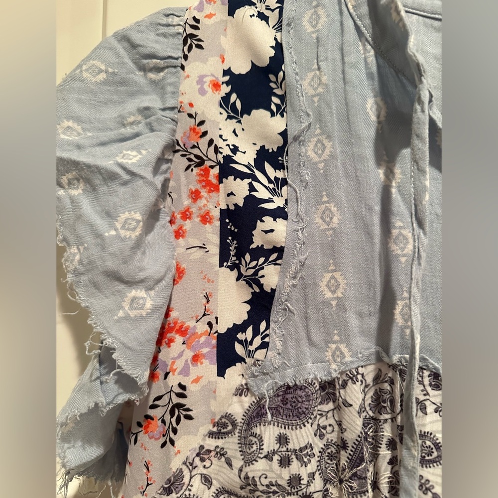 Bohemian patchwork top - Picture 4 of 9